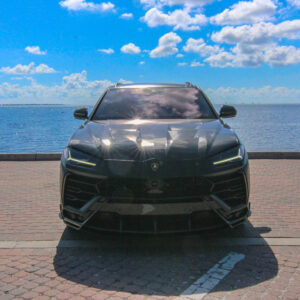 Matte Black Lamborghini Urus
